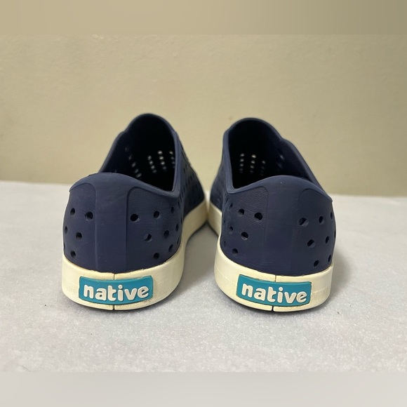 Native Shoes Jefferson Navy Kids Size 13 - Picture 5 of 7